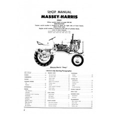 Massey-Harris Pony Workshop Manual